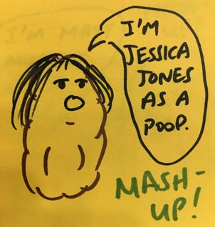 Poop Jessica Jones